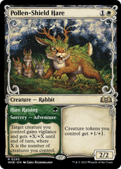 Pollen-Shield Hare // Hare Raising (Promo Pack) [Wilds of Eldraine Promos] | Shuffle n Cut Hobbies & Games