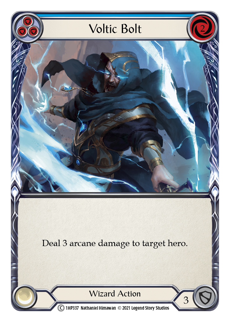 Voltic Bolt (Blue) [1HP337] | Shuffle n Cut Hobbies & Games