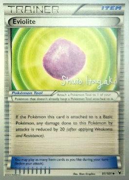 Eviolite (91/101) (Terraki-Mewtwo - Shuto Itagaki) [World Championships 2012] | Shuffle n Cut Hobbies & Games