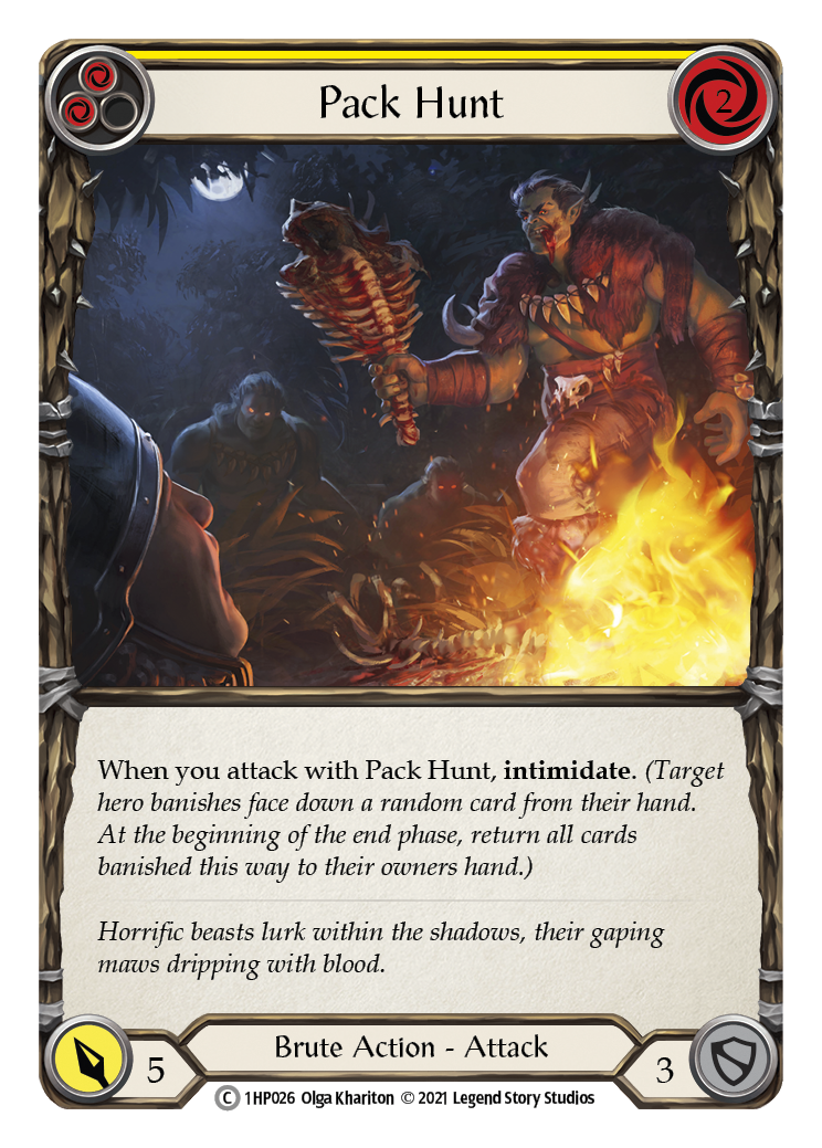Pack Hunt (Yellow) [1HP026] | Shuffle n Cut Hobbies & Games
