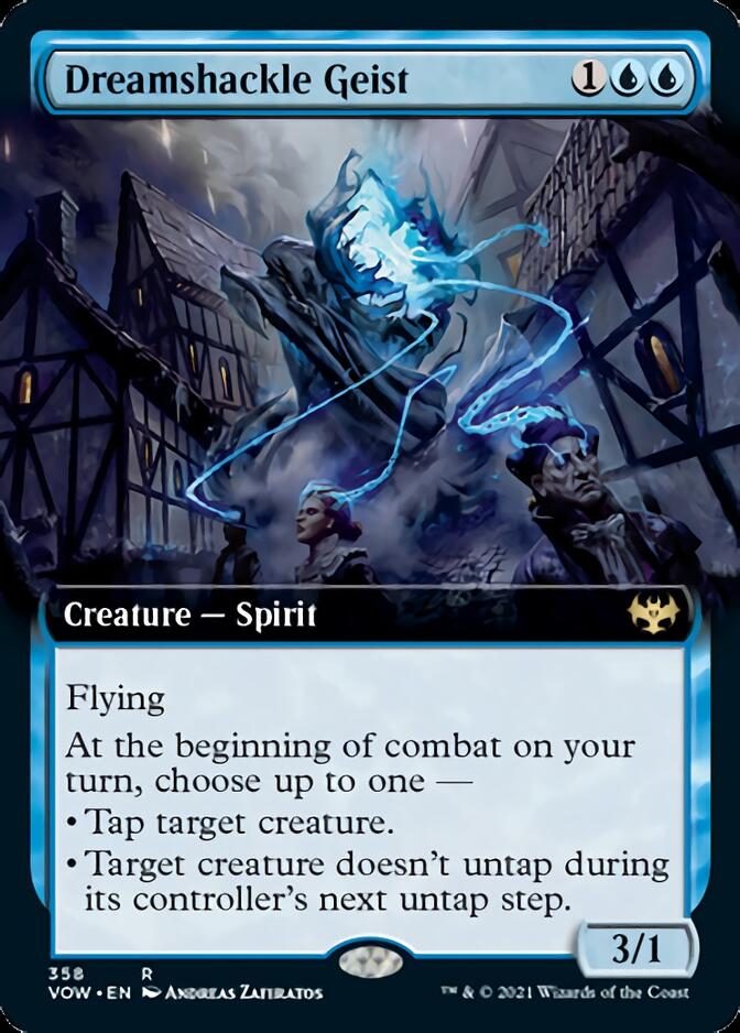 Dreamshackle Geist (Extended Art) [Innistrad: Crimson Vow] | Shuffle n Cut Hobbies & Games