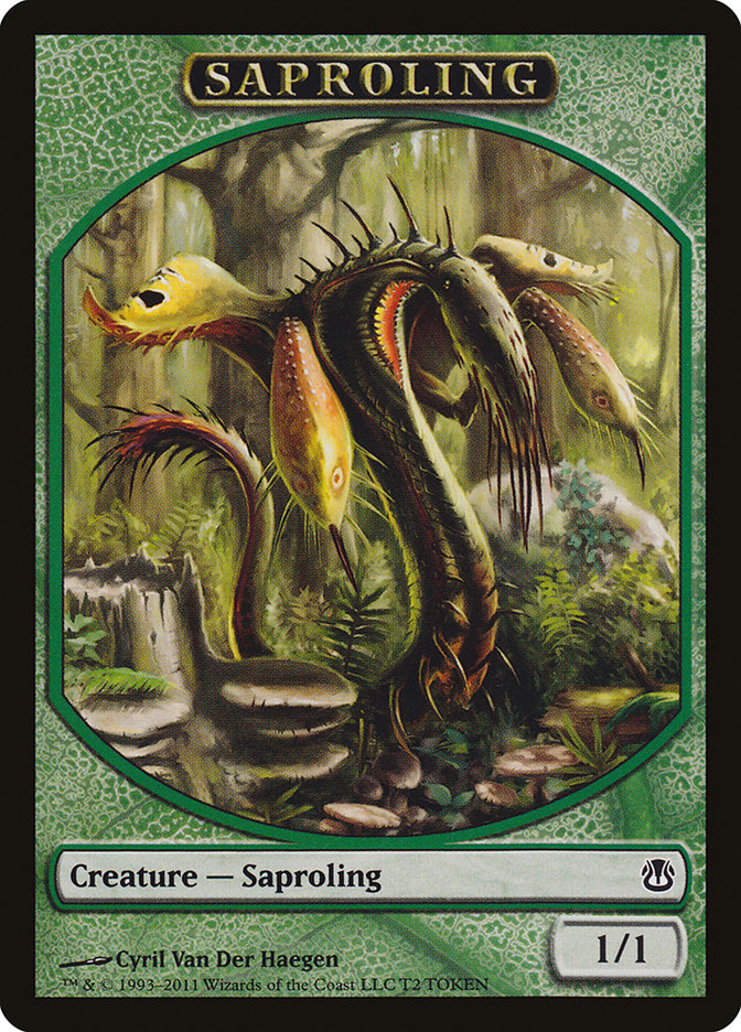 Saproling Token [Duel Decks: Ajani vs. Nicol Bolas Tokens] | Shuffle n Cut Hobbies & Games