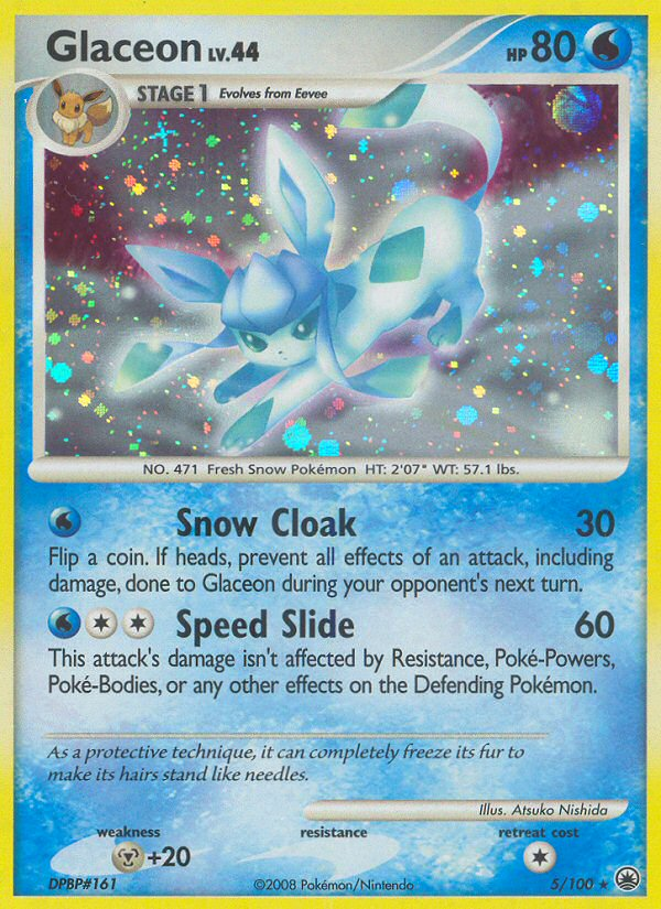 Glaceon (5/100) [Diamond & Pearl: Majestic Dawn] | Shuffle n Cut Hobbies & Games