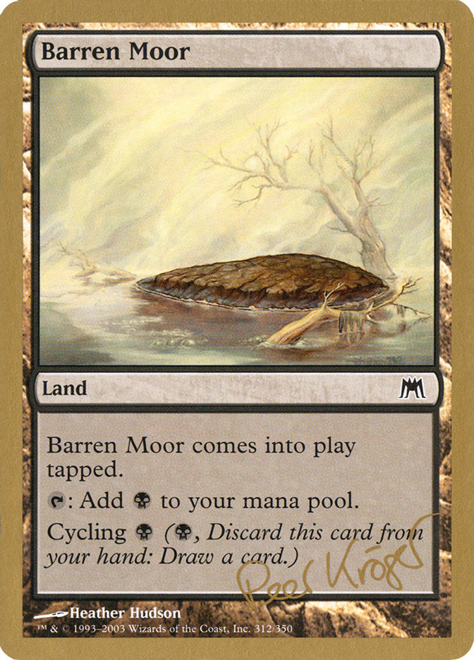 Barren Moor (Peer Kroger) [World Championship Decks 2003] | Shuffle n Cut Hobbies & Games