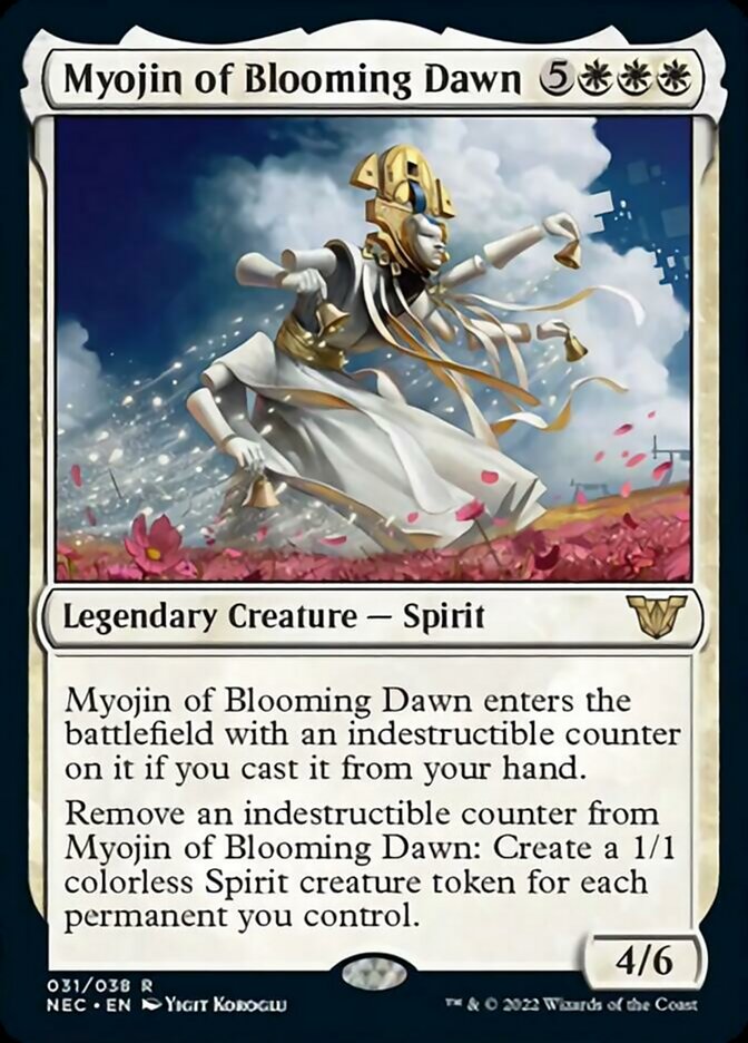 Myojin of Blooming Dawn [Kamigawa: Neon Dynasty Commander] | Shuffle n Cut Hobbies & Games