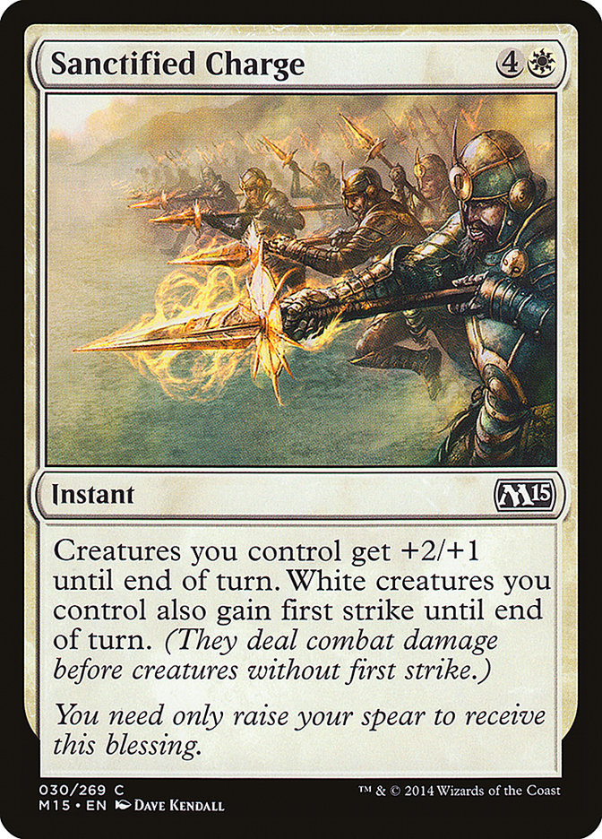 Sanctified Charge [Magic 2015] | Shuffle n Cut Hobbies & Games