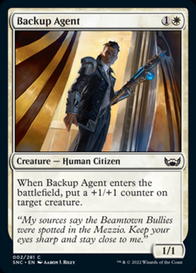 Backup Agent [Streets of New Capenna] | Shuffle n Cut Hobbies & Games