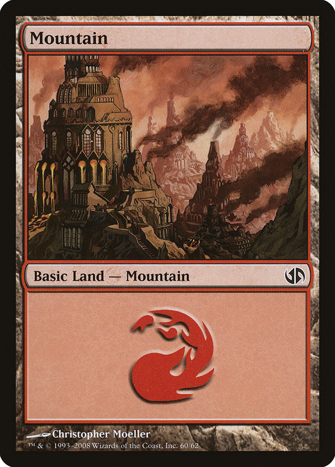 Mountain (60) [Duel Decks: Jace vs. Chandra] | Shuffle n Cut Hobbies & Games