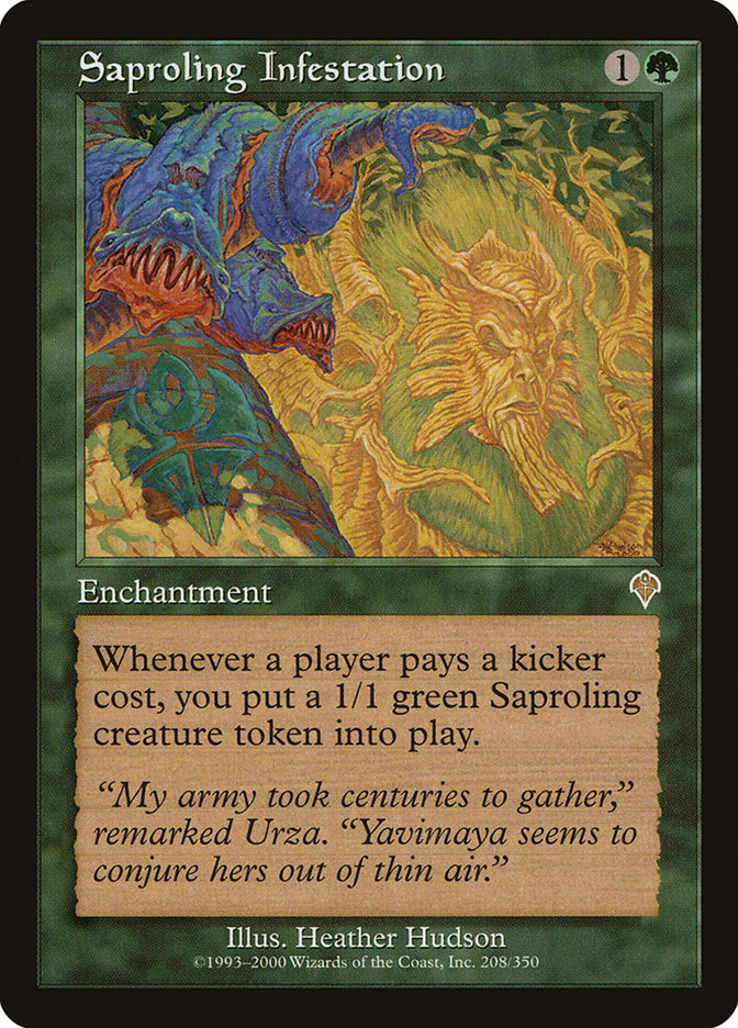 Saproling Infestation [Invasion] | Shuffle n Cut Hobbies & Games