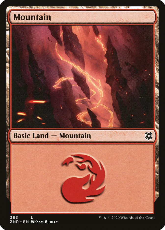 Mountain (383) [Zendikar Rising] | Shuffle n Cut Hobbies & Games