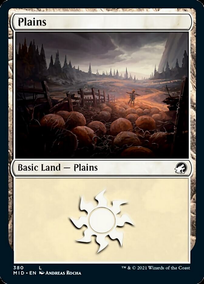 Plains (380) [Innistrad: Midnight Hunt] | Shuffle n Cut Hobbies & Games