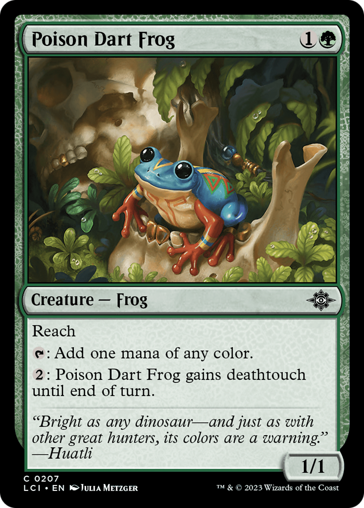 Poison Dart Frog [The Lost Caverns of Ixalan] | Shuffle n Cut Hobbies & Games