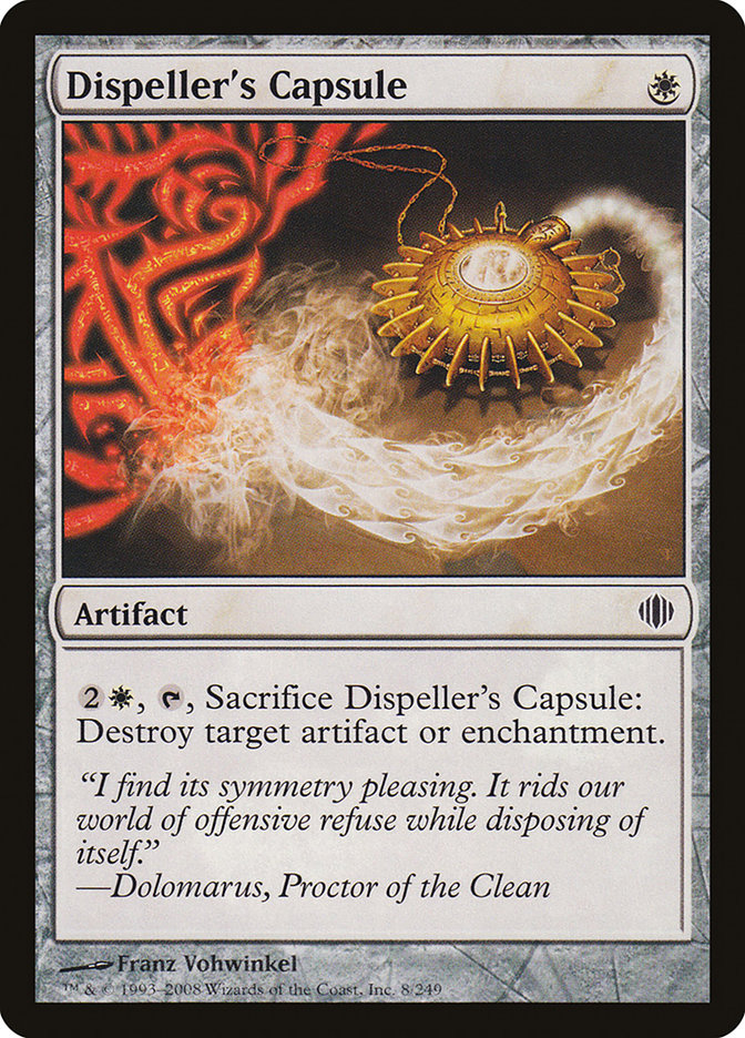 Dispeller's Capsule [Shards of Alara] | Shuffle n Cut Hobbies & Games