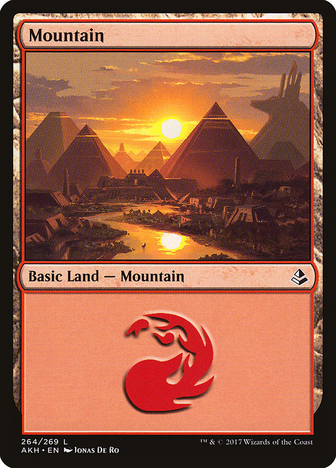 Mountain (264) [Amonkhet] | Shuffle n Cut Hobbies & Games