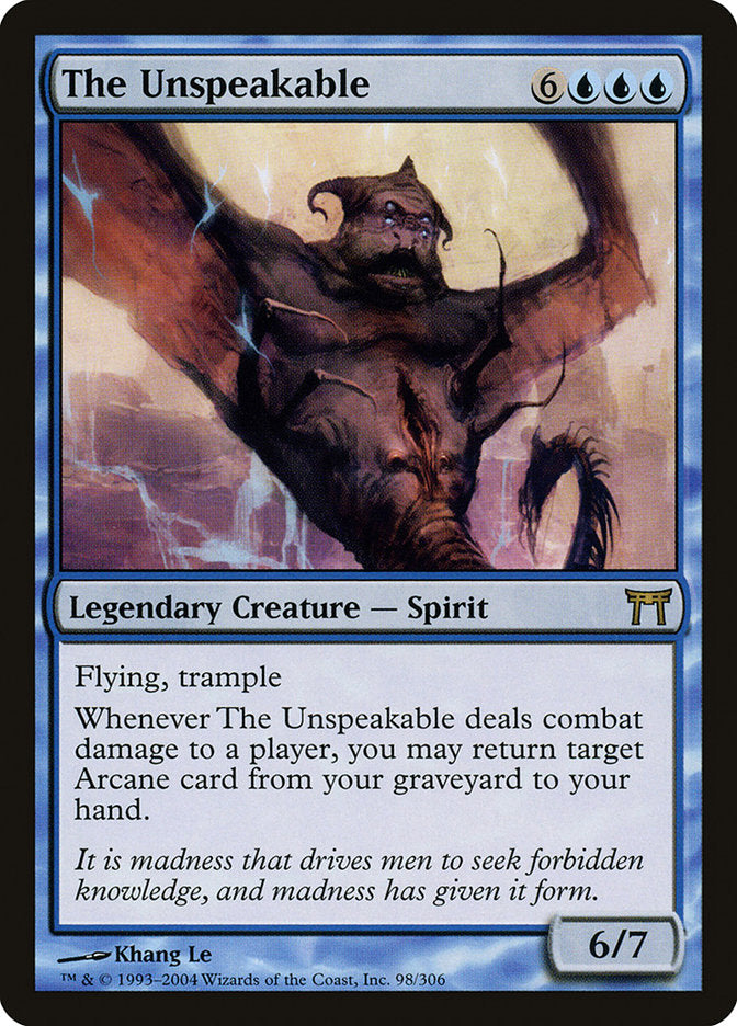 The Unspeakable [Champions of Kamigawa] | Shuffle n Cut Hobbies & Games