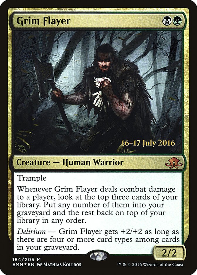 Grim Flayer [Eldritch Moon Prerelease Promos] | Shuffle n Cut Hobbies & Games