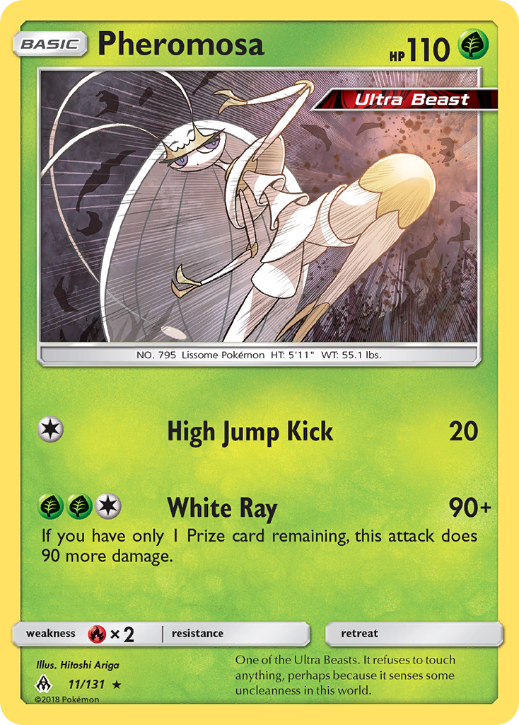 Pheromosa (11/131) [Sun & Moon: Forbidden Light] | Shuffle n Cut Hobbies & Games