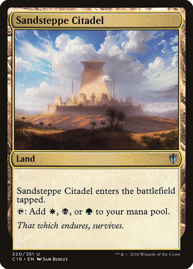 Sandsteppe Citadel [Commander 2016] | Shuffle n Cut Hobbies & Games