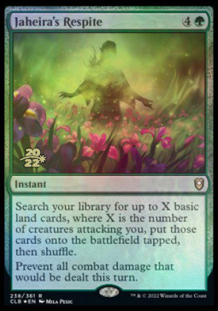 Jaheira's Respite [Commander Legends: Battle for Baldur's Gate Prerelease Promos] | Shuffle n Cut Hobbies & Games