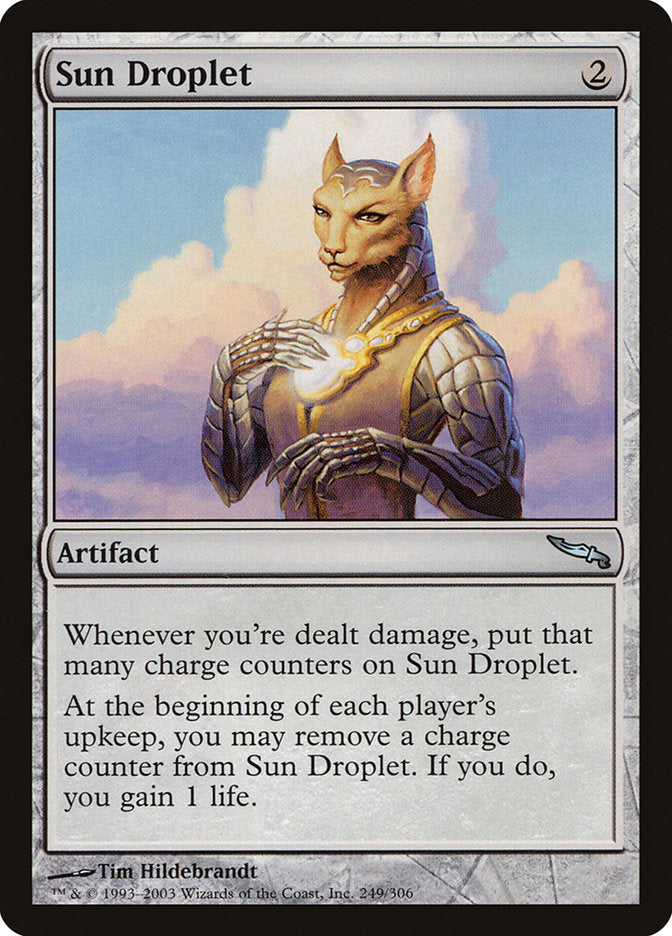 Sun Droplet [Mirrodin] | Shuffle n Cut Hobbies & Games