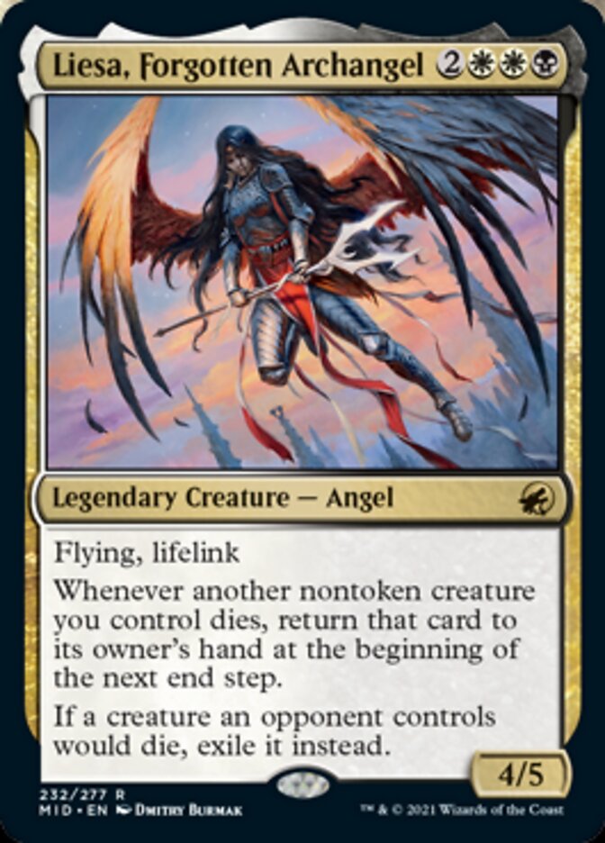 Liesa, Forgotten Archangel [Innistrad: Midnight Hunt] | Shuffle n Cut Hobbies & Games