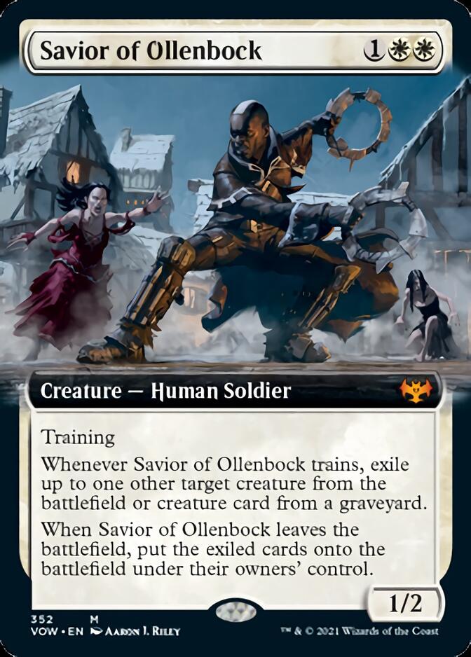 Savior of Ollenbock (Extended Art) [Innistrad: Crimson Vow] | Shuffle n Cut Hobbies & Games