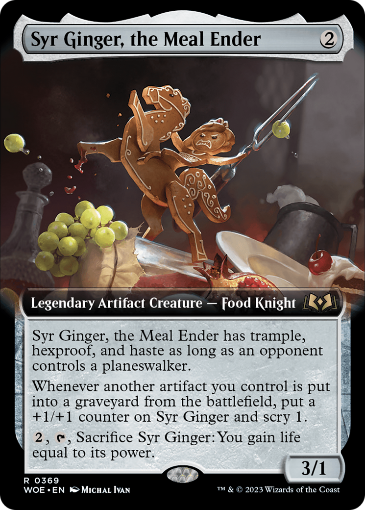 Syr Ginger, the Meal Ender (Extended Art) [Wilds of Eldraine] | Shuffle n Cut Hobbies & Games
