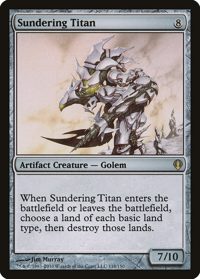 Sundering Titan [Archenemy] | Shuffle n Cut Hobbies & Games