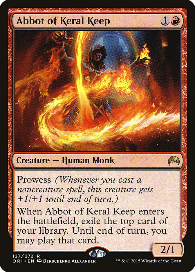 Abbot of Keral Keep [Magic Origins] | Shuffle n Cut Hobbies & Games