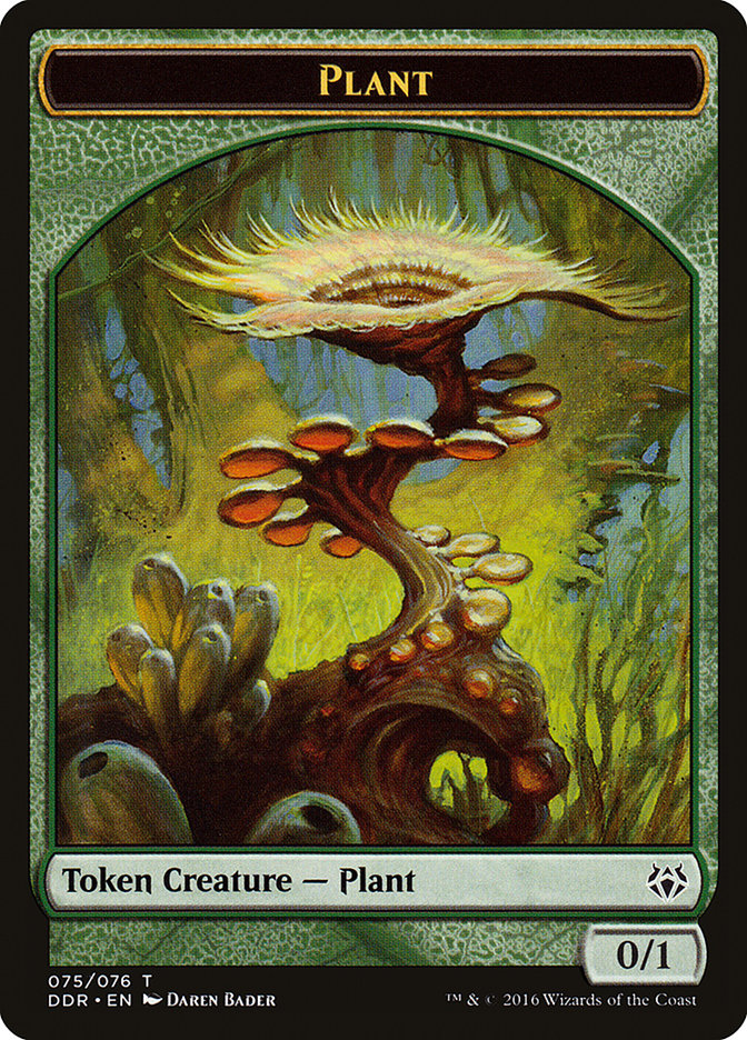 Plant Token [Duel Decks: Nissa vs. Ob Nixilis] | Shuffle n Cut Hobbies & Games