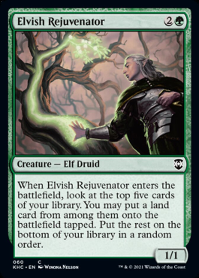 Elvish Rejuvenator [Kaldheim Commander] | Shuffle n Cut Hobbies & Games