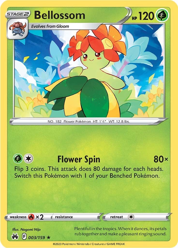 Bellossom (003/159) [Sword & Shield: Crown Zenith] | Shuffle n Cut Hobbies & Games