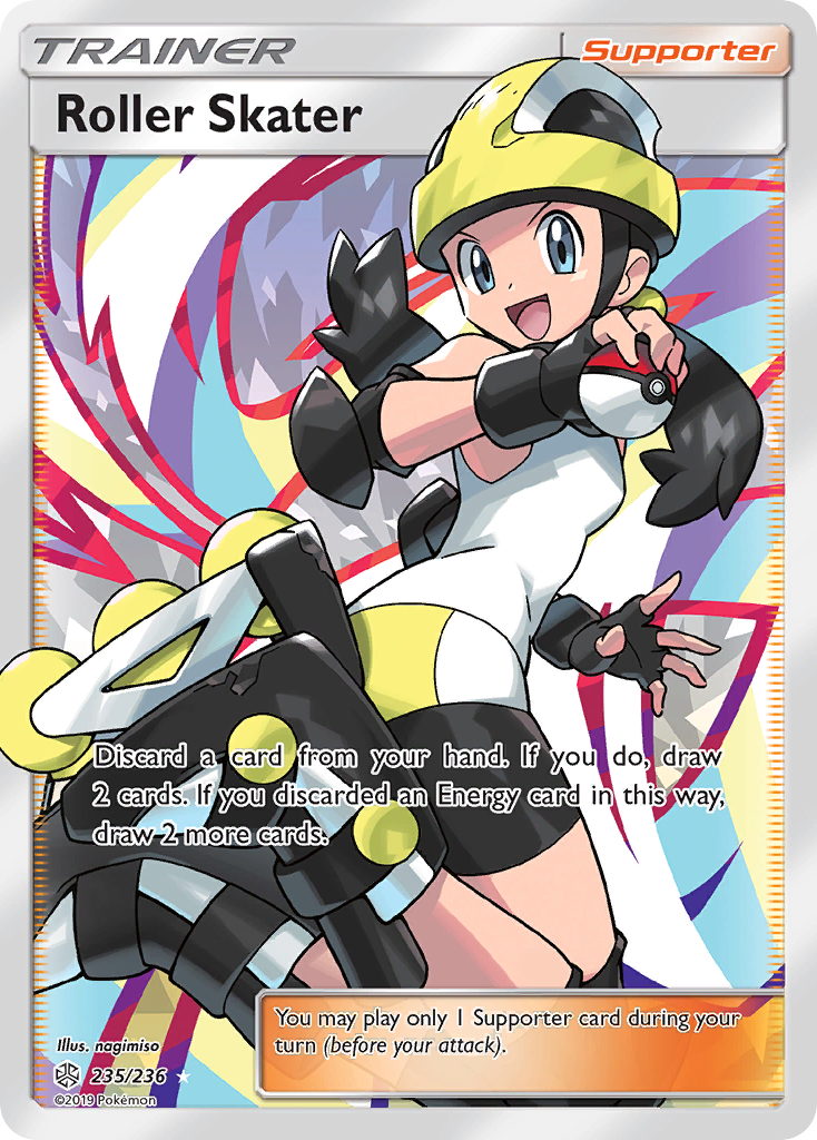 Roller Skater (235/236) [Sun & Moon: Cosmic Eclipse] | Shuffle n Cut Hobbies & Games