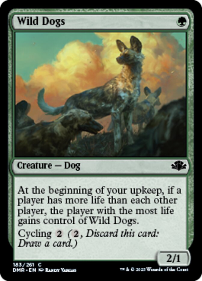 Wild Dogs [Dominaria Remastered] | Shuffle n Cut Hobbies & Games