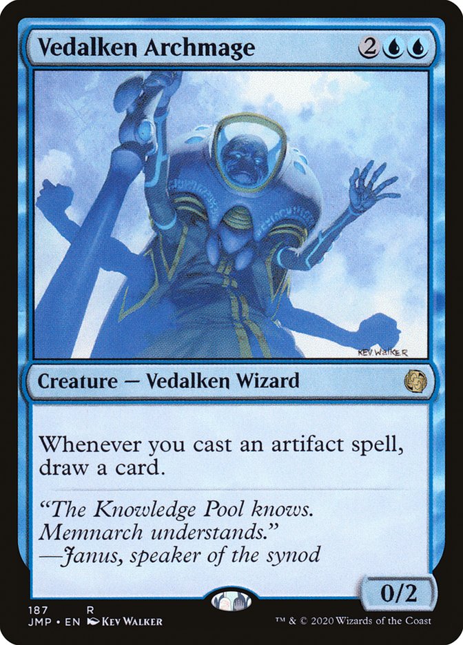 Vedalken Archmage [Jumpstart] | Shuffle n Cut Hobbies & Games