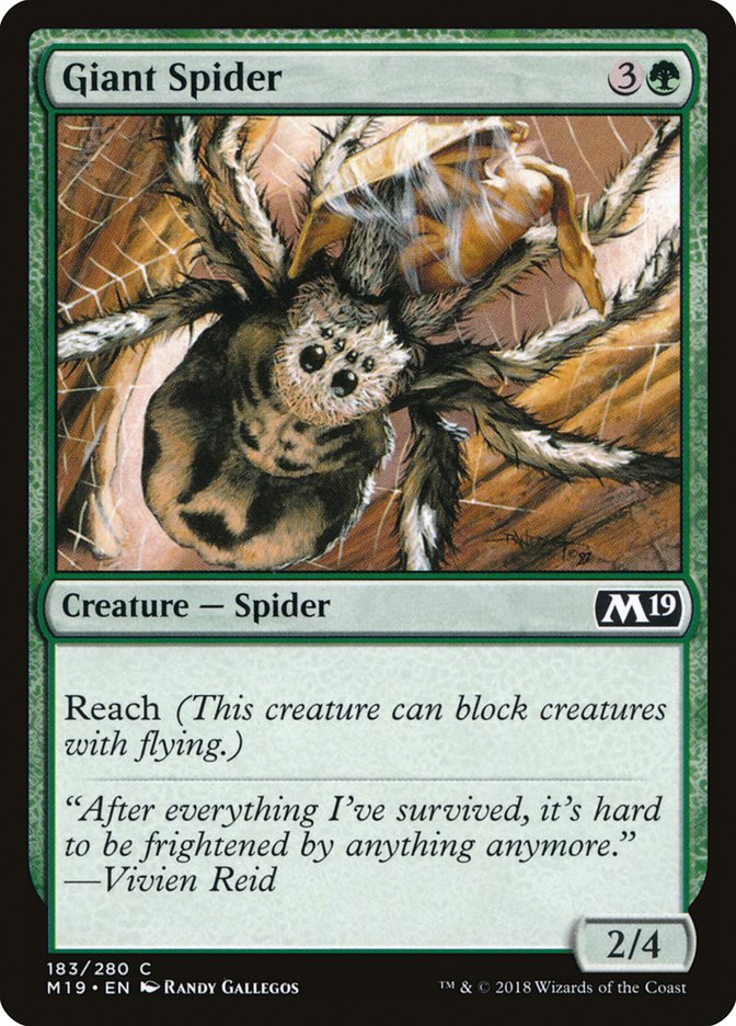 Giant Spider [Core Set 2019] | Shuffle n Cut Hobbies & Games