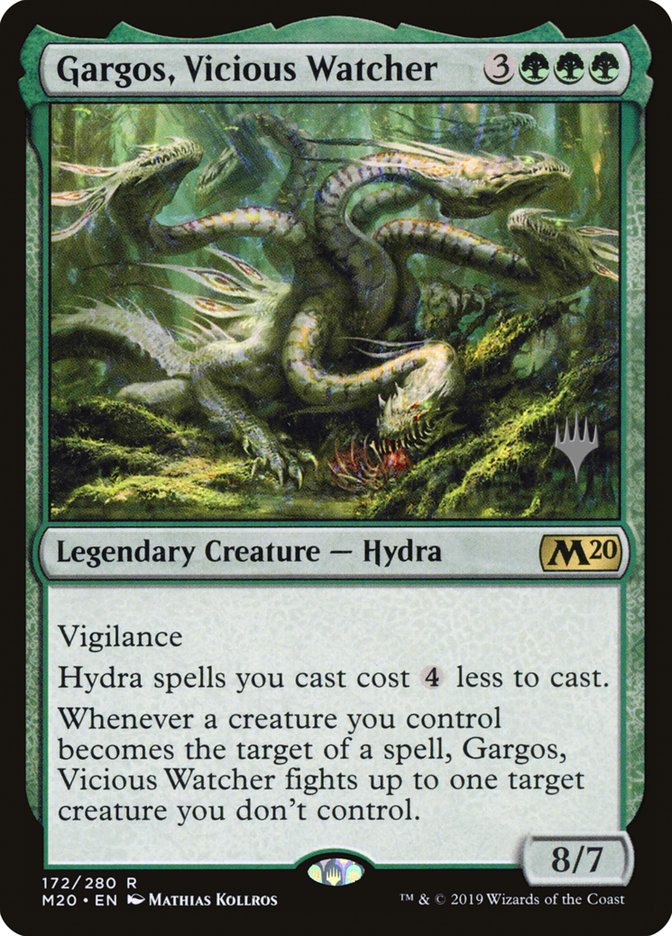 Gargos, Vicious Watcher (Promo Pack) [Core Set 2020 Promos] | Shuffle n Cut Hobbies & Games