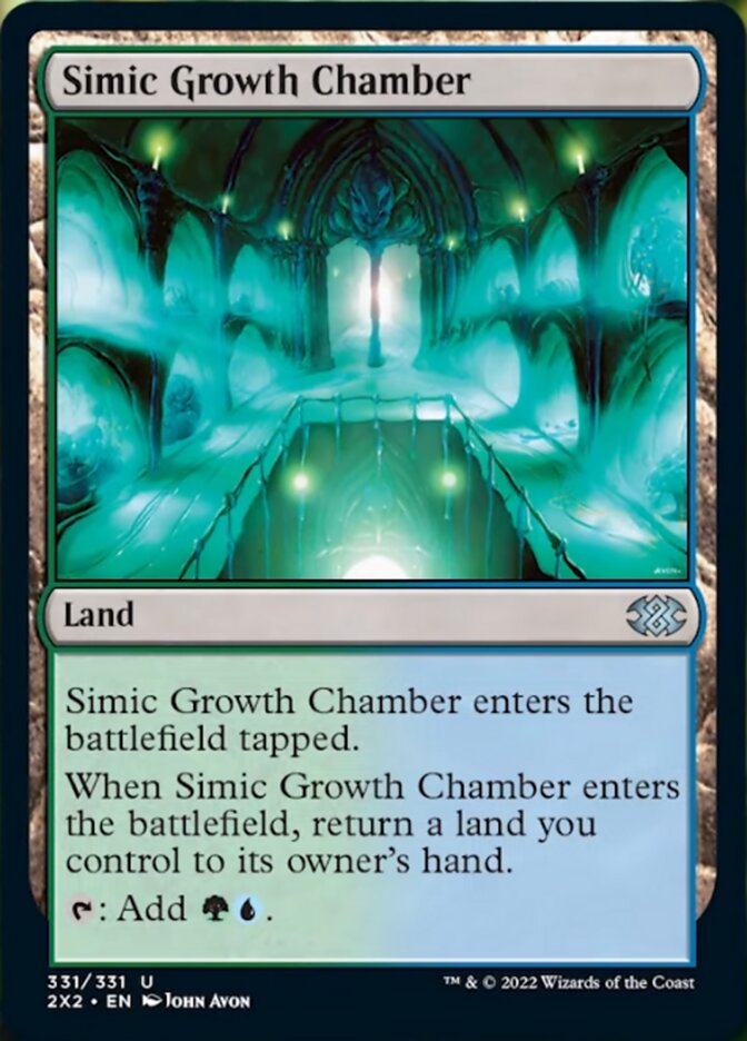 Simic Growth Chamber [Double Masters 2022] | Shuffle n Cut Hobbies & Games