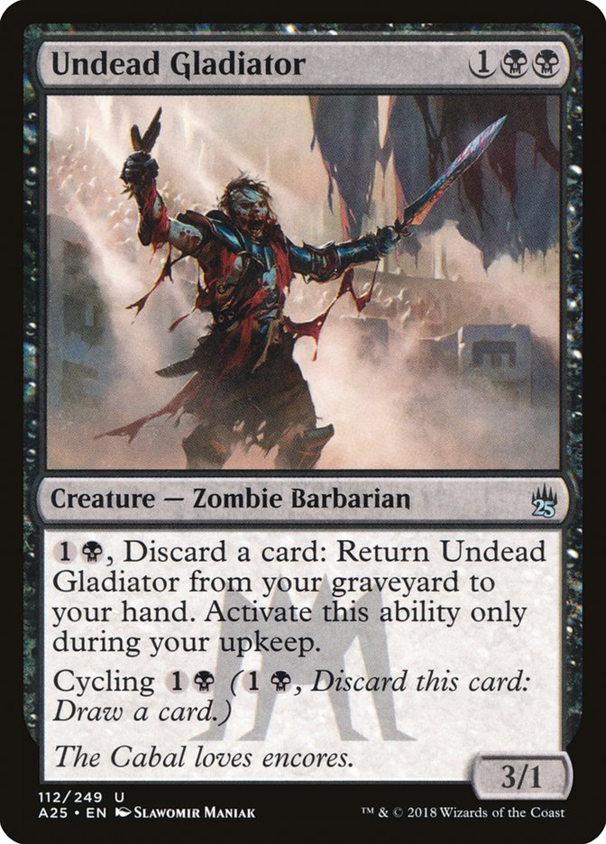Undead Gladiator [Masters 25] | Shuffle n Cut Hobbies & Games
