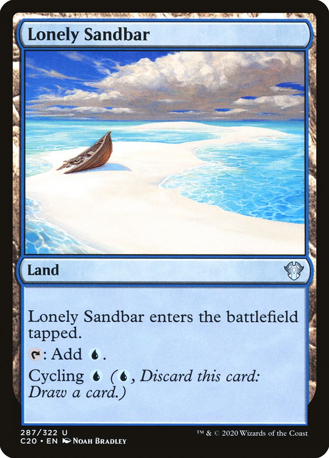 Lonely Sandbar [Commander 2020] | Shuffle n Cut Hobbies & Games