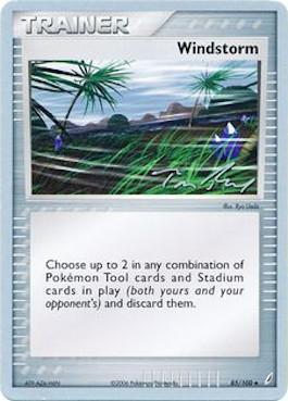 Windstorm (85/100) (Legendary Ascent - Tom Roos) [World Championships 2007] | Shuffle n Cut Hobbies & Games