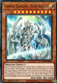 Armed Dragon LV10 White [BLVO-EN005] Ultra Rare | Shuffle n Cut Hobbies & Games