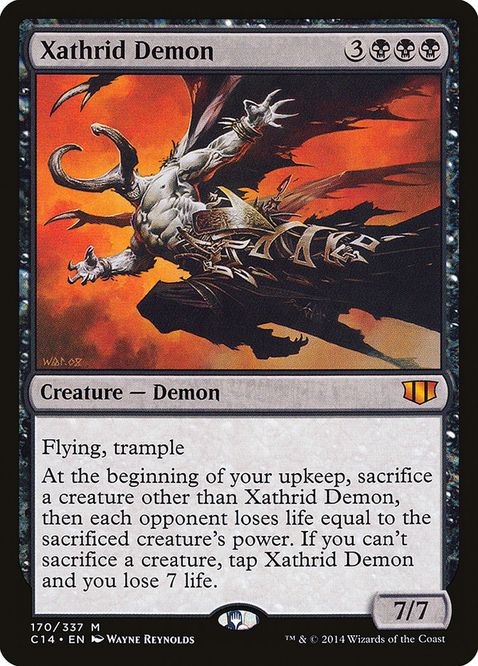 Xathrid Demon [Commander 2014] | Shuffle n Cut Hobbies & Games