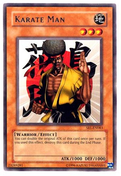 Karate Man [SRL-083] Rare | Shuffle n Cut Hobbies & Games