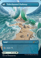 Barkchannel Pathway // Tidechannel Pathway (Borderless) [Secret Lair: Ultimate Edition 2] | Shuffle n Cut Hobbies & Games