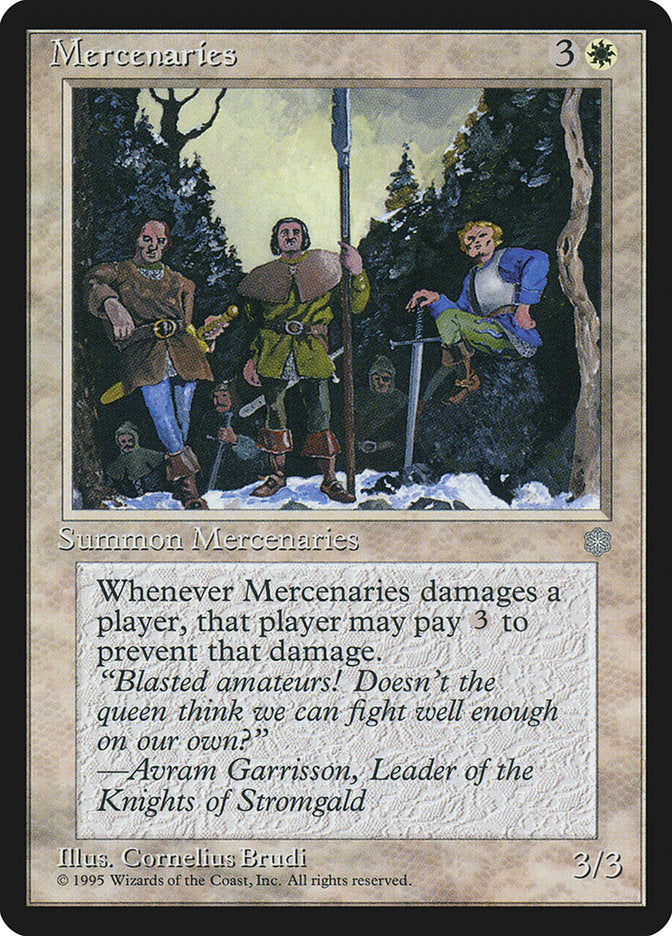 Mercenaries [Ice Age] | Shuffle n Cut Hobbies & Games