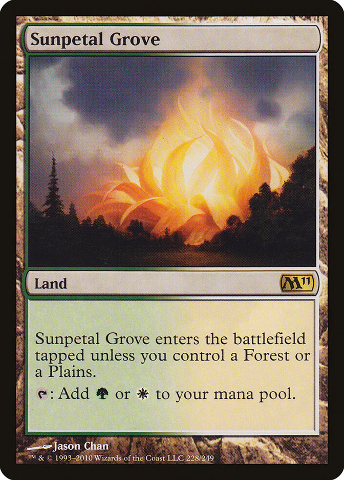 Sunpetal Grove [Magic 2011] | Shuffle n Cut Hobbies & Games