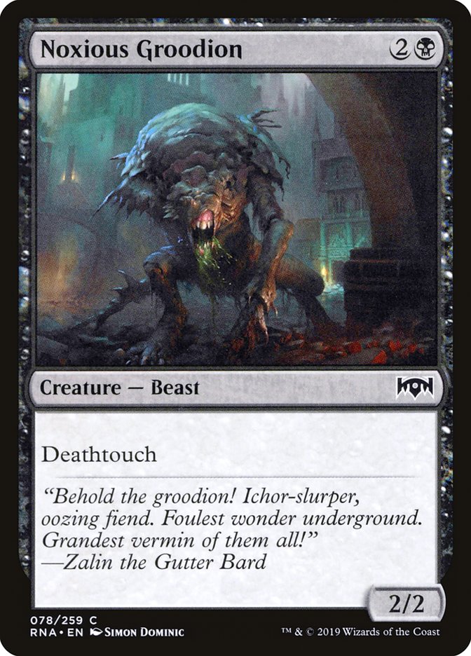 Noxious Groodion [Ravnica Allegiance] | Shuffle n Cut Hobbies & Games