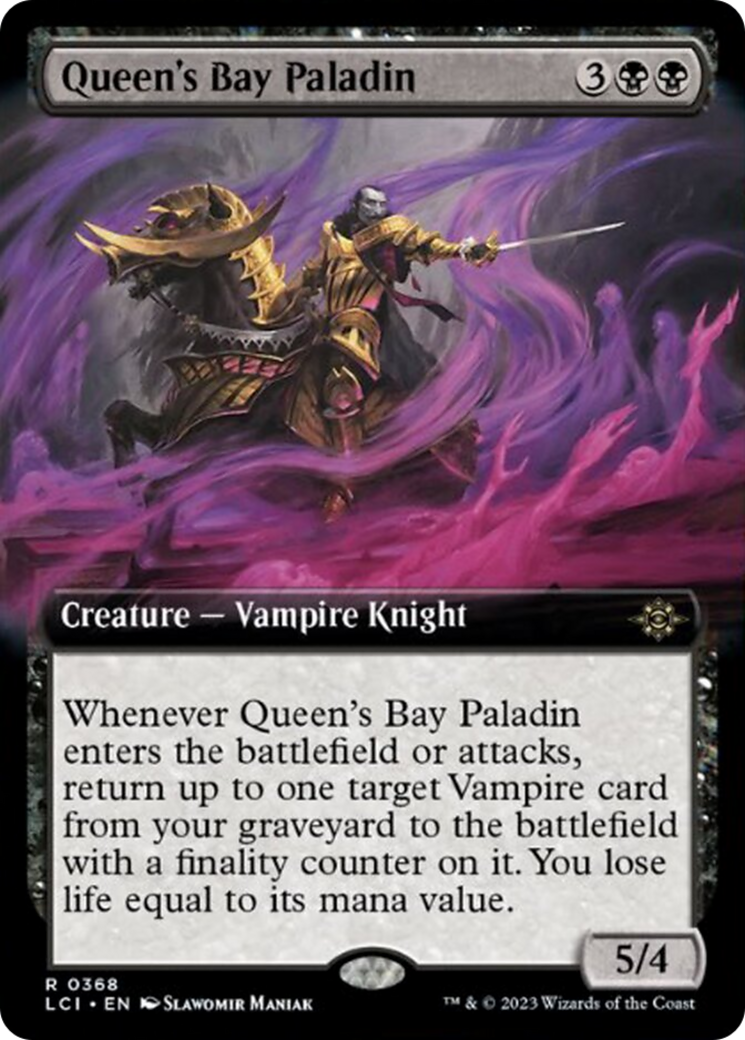 Queen's Bay Paladin (Extended Art) [The Lost Caverns of Ixalan] | Shuffle n Cut Hobbies & Games