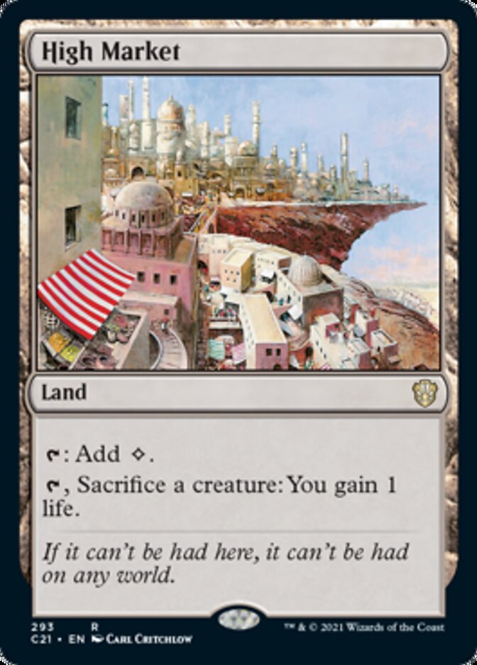 High Market [Commander 2021] | Shuffle n Cut Hobbies & Games